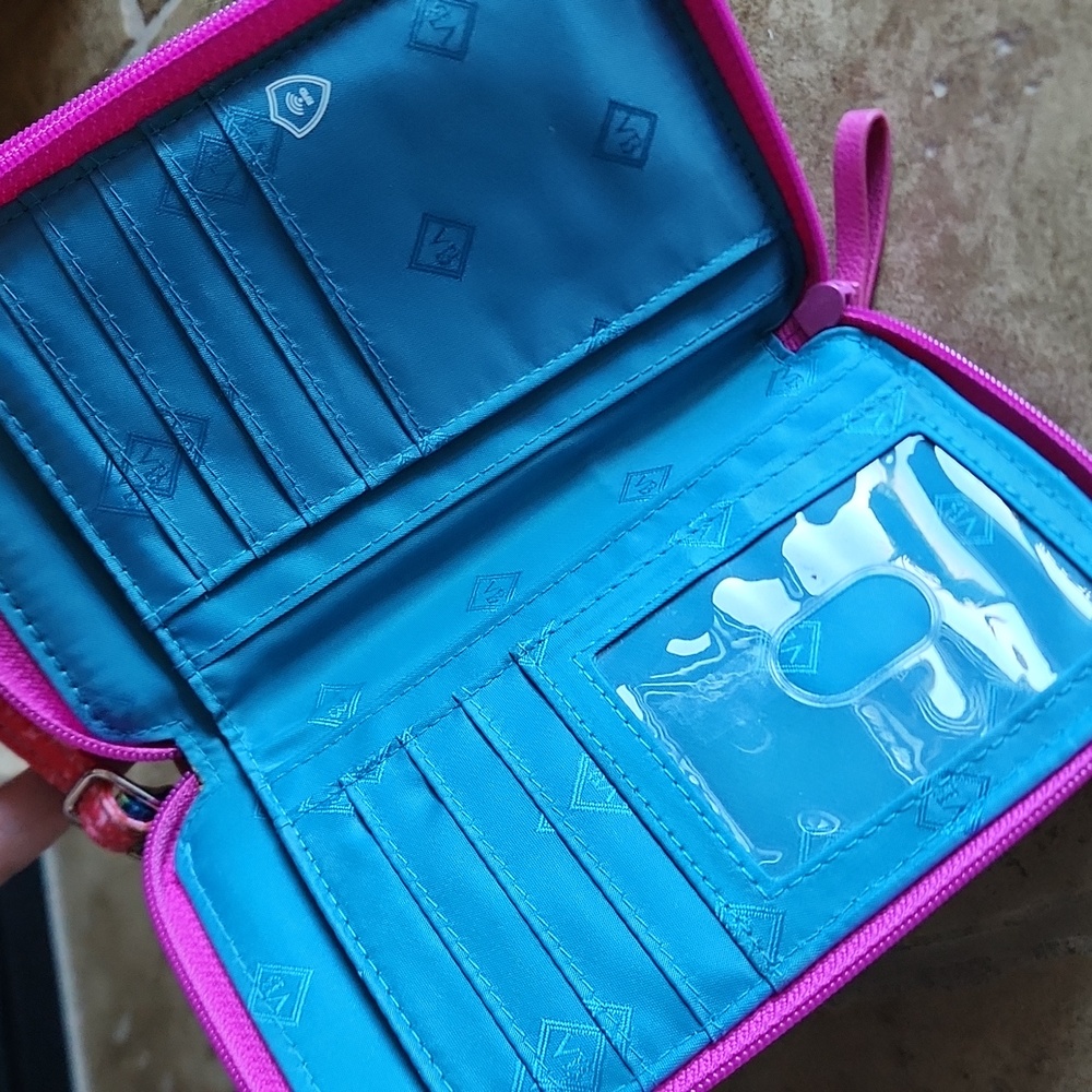 Vera Bradley pink crossbody bag - Picture 7 of 10